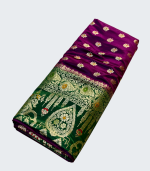 ইন্ডিয়ান খাড্ডি কাতান শাড়ি - Image 3