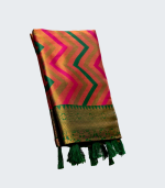 ইন্ডিয়ান আসাম সিল্ক শাড়ি - Image 3