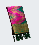 ইন্ডিয়ান আসাম সিল্ক শাড়ি - Image 4