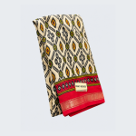 ইন্ডিয়ান ইক্কত সিল্ক শাড়ি