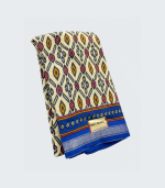 ইন্ডিয়ান ইক্কত সিল্ক শাড়ি - Image 4